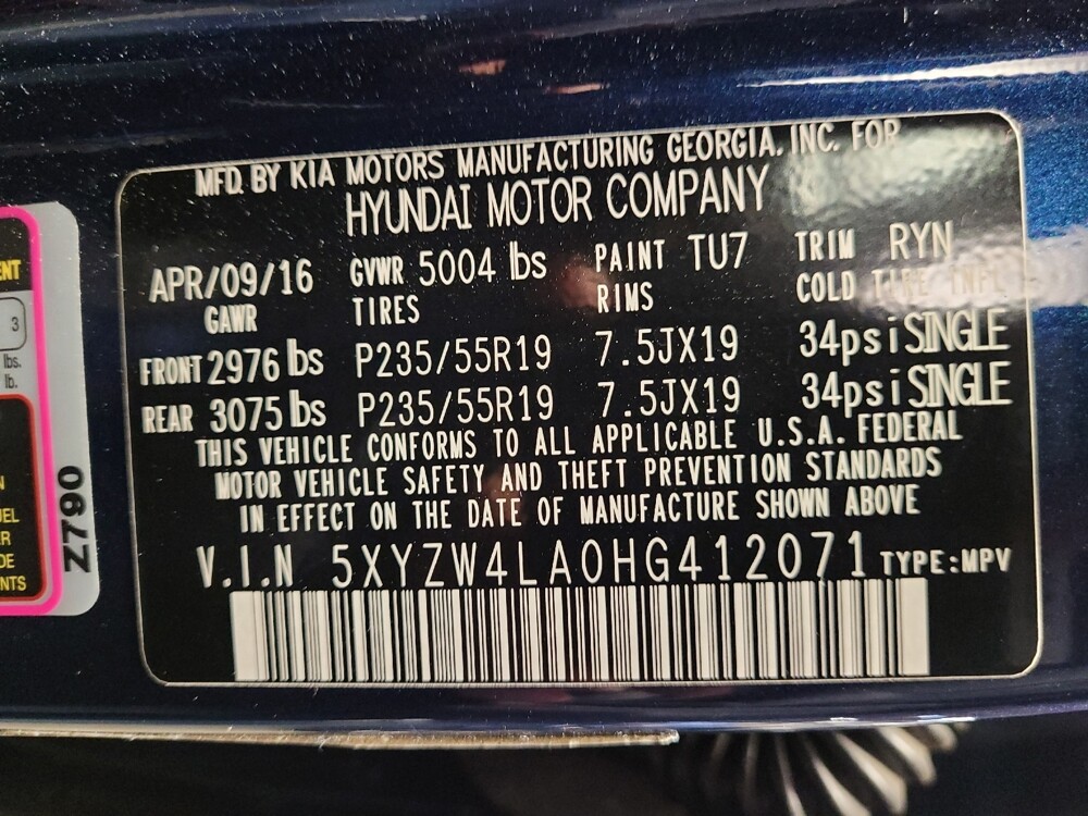 2017 Hyundai Santa Fe in Chandler, AZ 85225 - 18130854 33