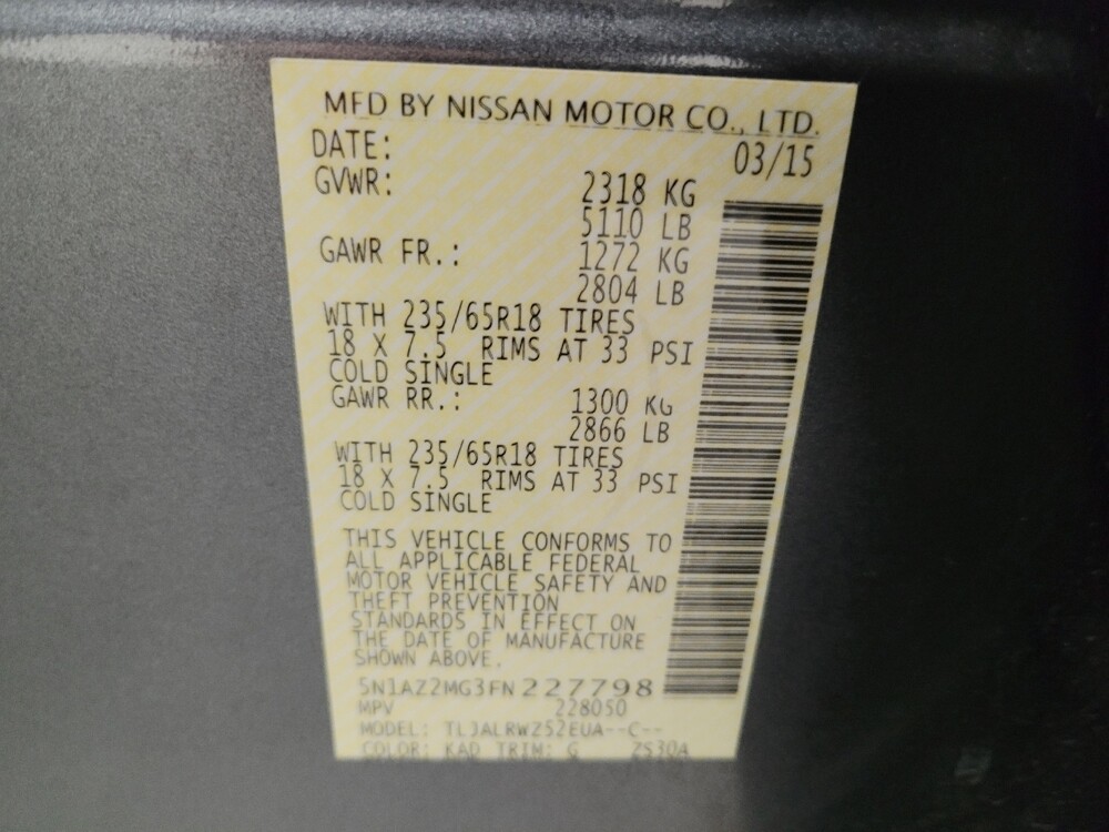 2015 Nissan Murano in Downey, CA 90241 - 18130856 33