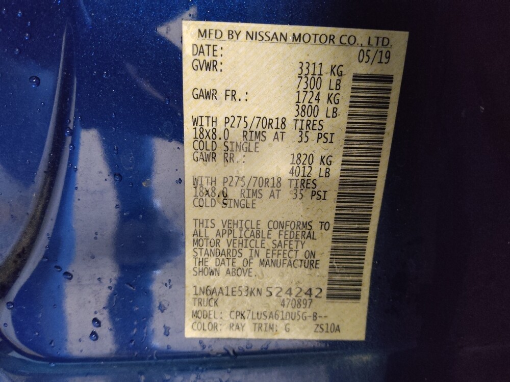 2019 Nissan Titan in Chattanooga, TN 37421 - 18130871 33