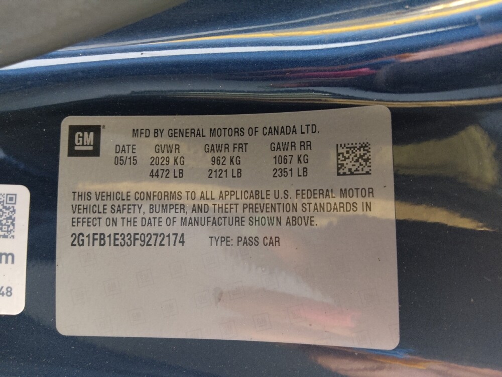 2015 Chevrolet Camaro in Pelham, AL 35124 - 18130872 33