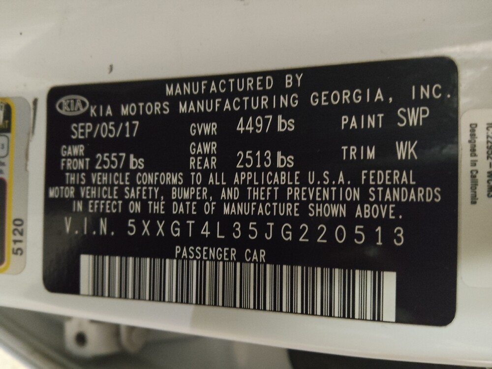 2018 Kia Optima in Stone Mountain, GA 30083 - 18130878 33