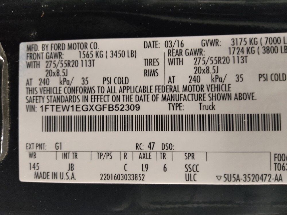 2016 Ford F150 in Columbus, GA 31909 - 18130879 33