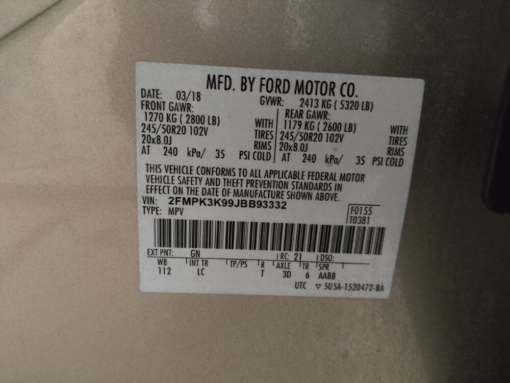 2018 Ford Edge in Macon, GA 31210 - 18130880 33