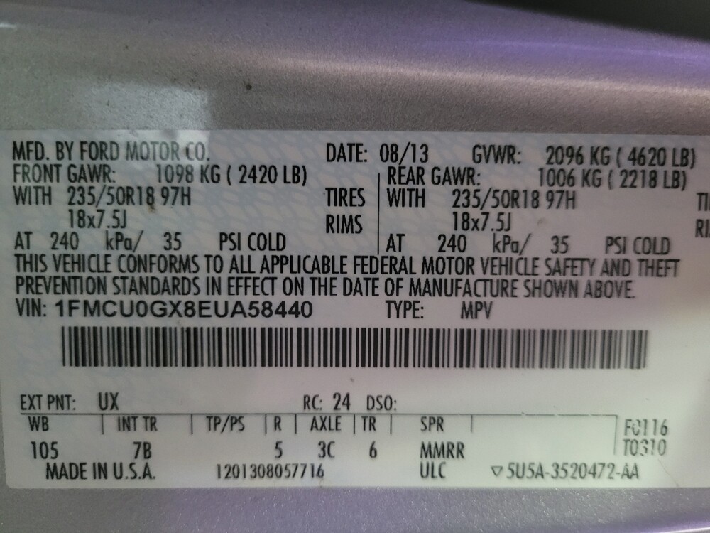 2014 Ford Escape in Knoxville, TN 37923 - 18130882 33