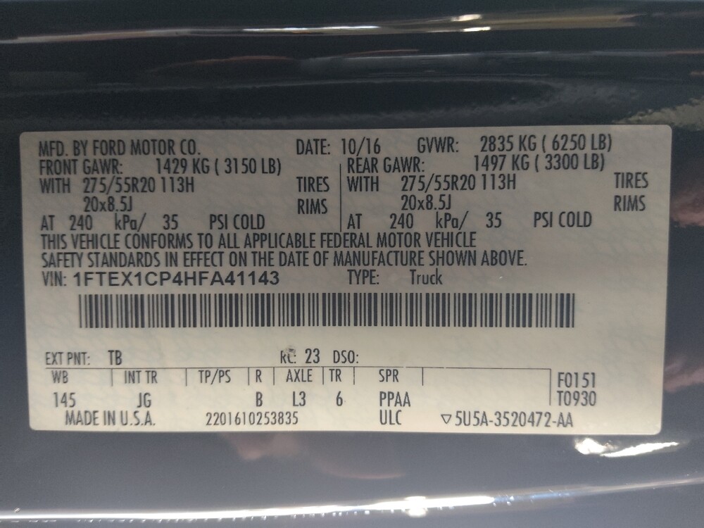 2017 Ford F150 in Jackson, MS 39211 - 18130891 33