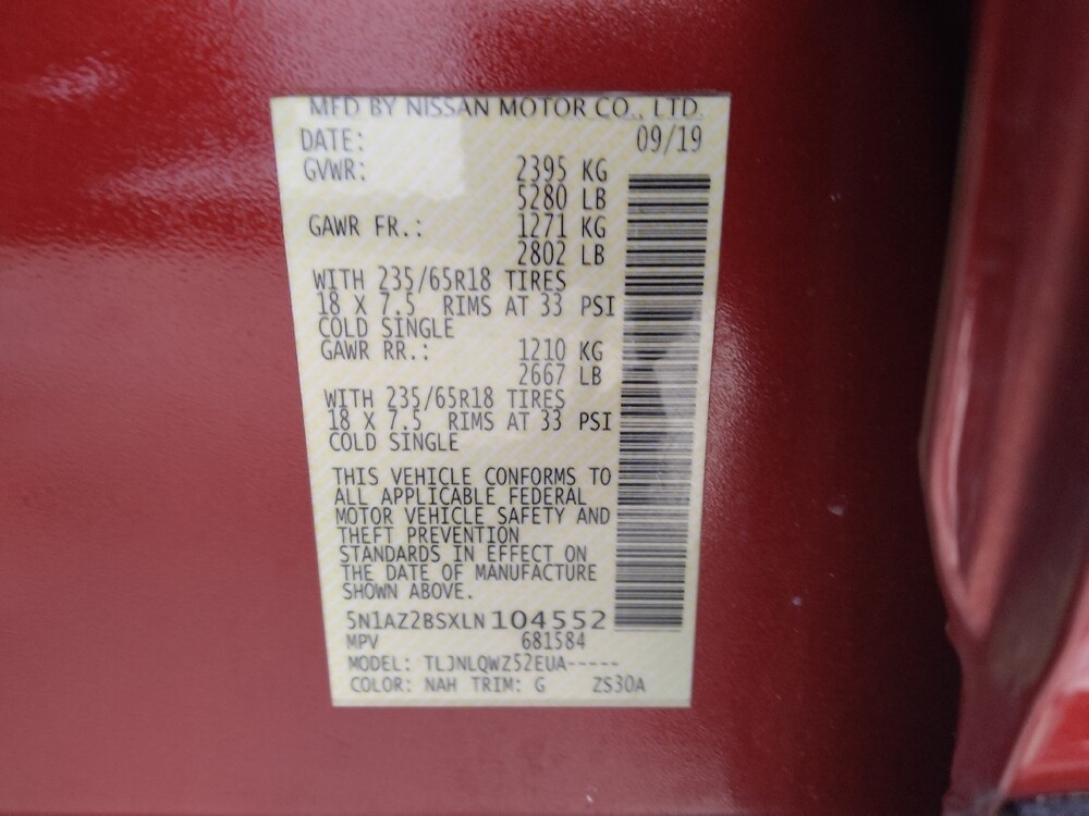2020 Nissan Murano in Duluth, GA 30096 - 18130895 33