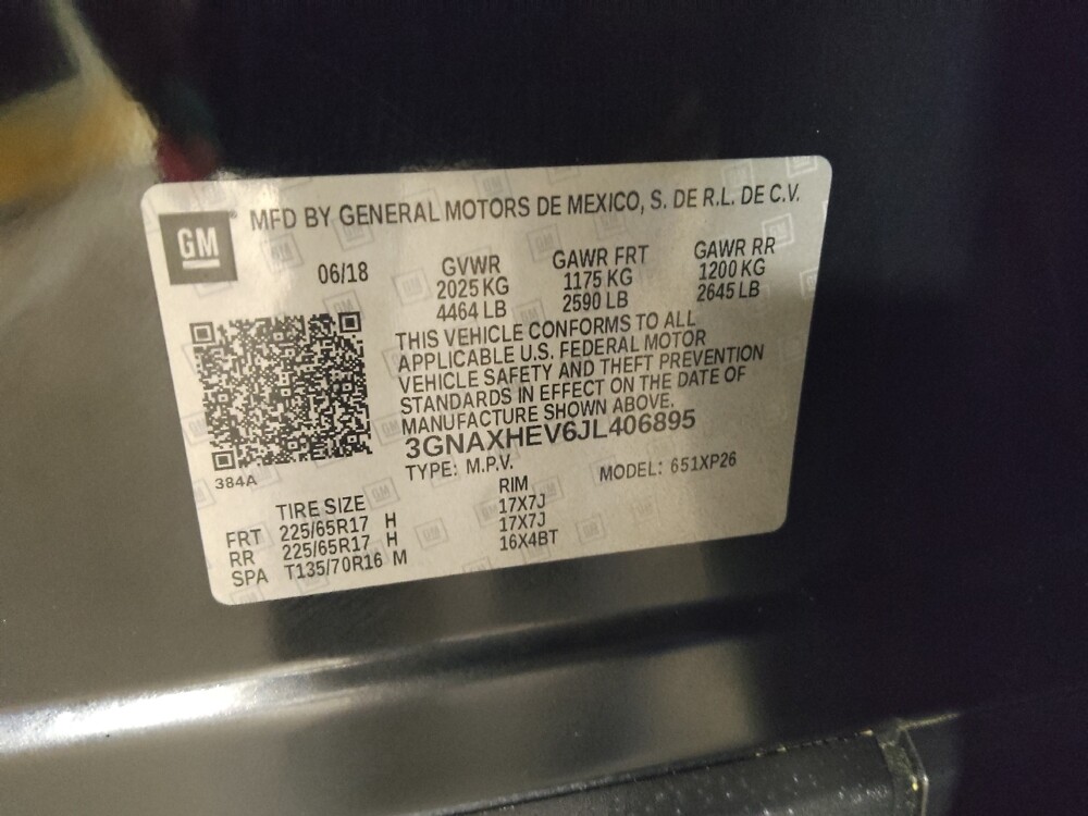 2018 Chevrolet Equinox in Knoxville, TN 37923 - 18130902 33