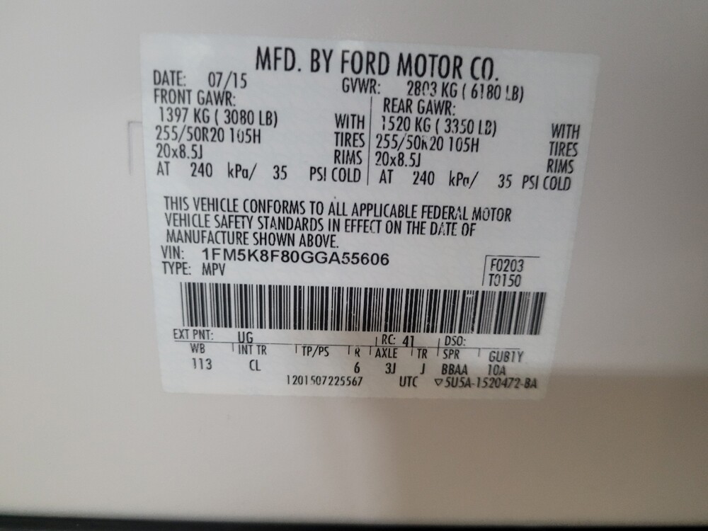 2016 Ford Explorer in Columbus, GA 31909 - 18130910 33