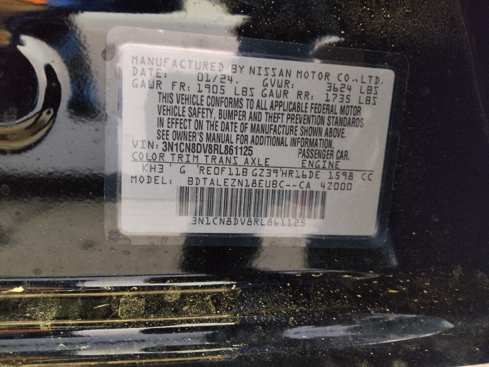 2024 Nissan Versa in Augusta, GA 30907 - 18130918 33