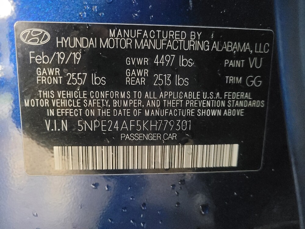 2019 Hyundai Sonata in Union City, GA 30291 - 18130920 33