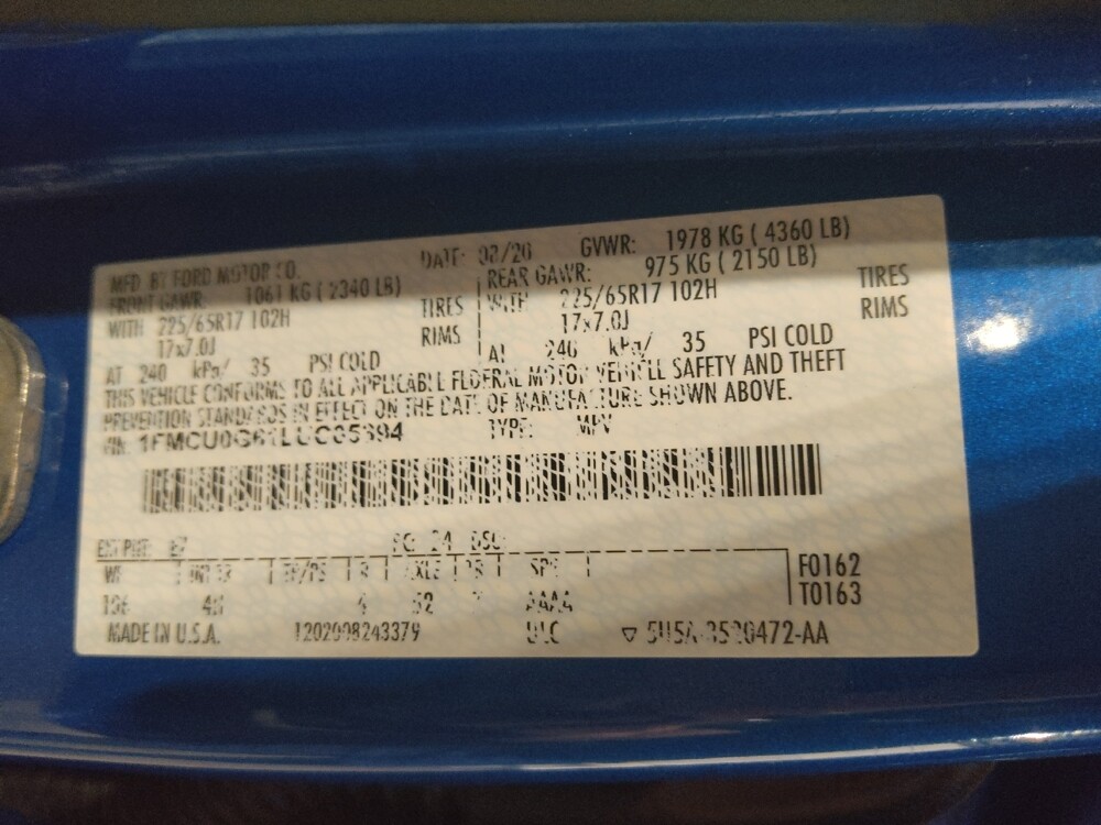 2020 Ford Escape in Fort Worth, TX 76116 - 18130933 33