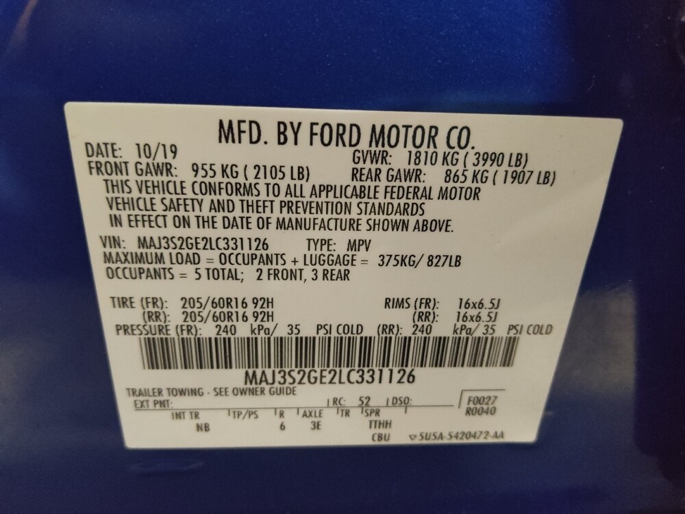 2020 Ford EcoSport in Fort Worth, TX 76116 - 18130941 33