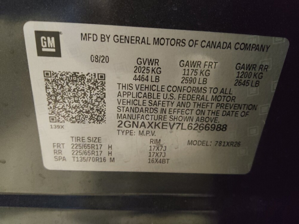 2020 Chevrolet Equinox in Lubbock, TX 79424 - 18130942 33