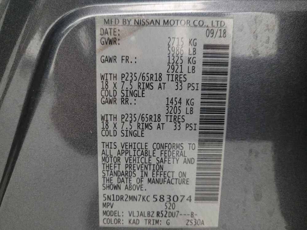 2019 Nissan Pathfinder in Mesa, AZ 85210 - 18130970 33