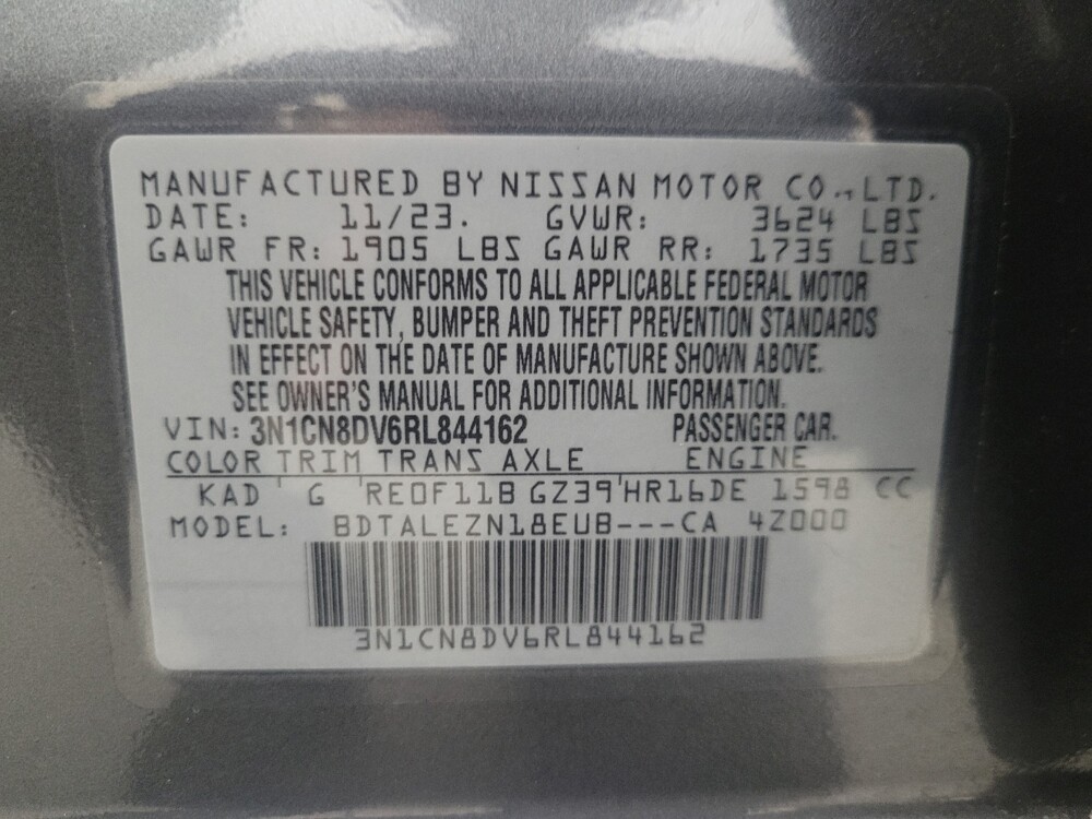 2024 Nissan Versa in Glendale, AZ 85301 - 18130977 33