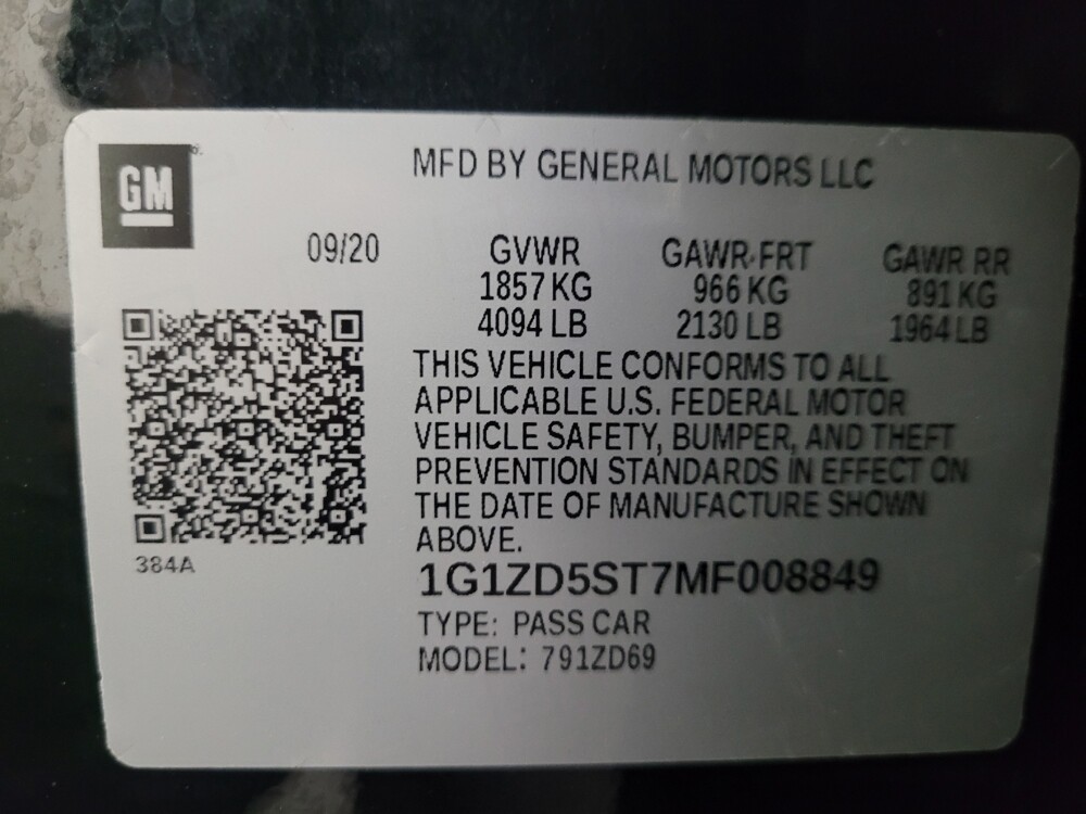 2021 Chevrolet Malibu in Tucson, AZ 85705 - 18130980 33