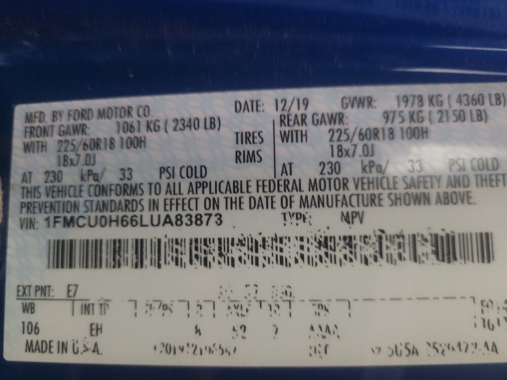 2020 Ford Escape in Glendale, AZ 85301 - 18130981 33