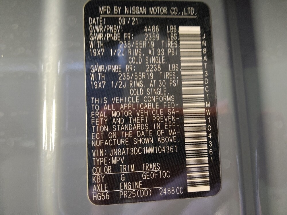 2021 Nissan Rogue in Phoenix, AZ 85015 - 18130996 33