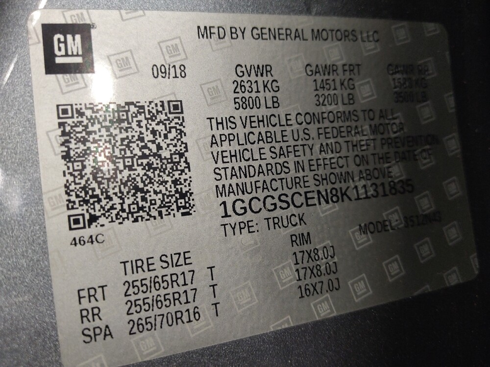 2019 Chevrolet Colorado in Bradenton, FL 34207 - 18131004 33