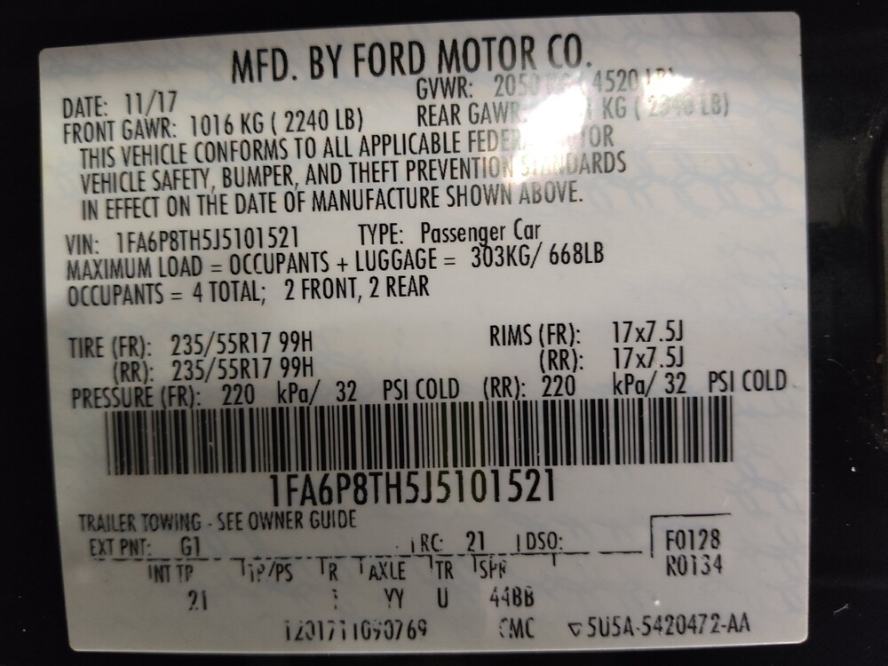 2018 Ford Mustang in Tallahassee, FL 32304 - 18131008 33