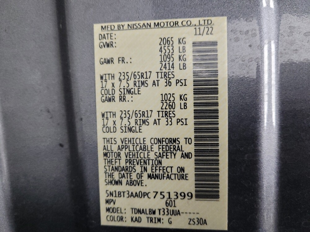 2023 Nissan Rogue in Las Vegas, NV 89104 - 18131015 33