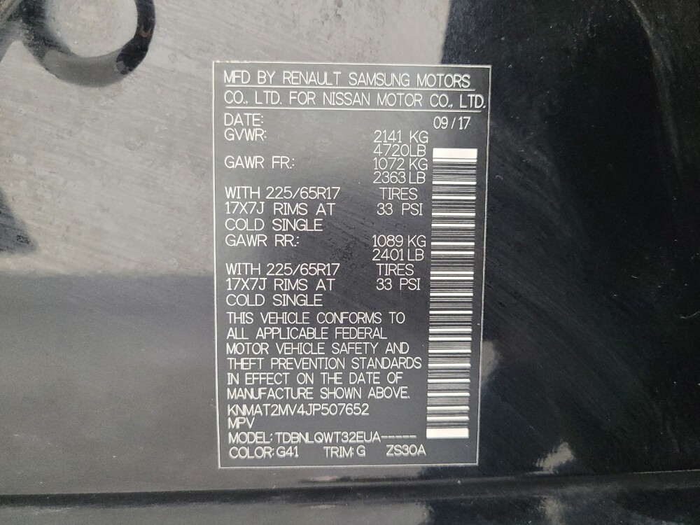 2018 Nissan Rogue in Las Vegas, NV 89102 - 18131019 33