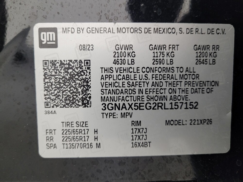 2024 Chevrolet Equinox in Las Vegas, NV 89104 - 18131020 33