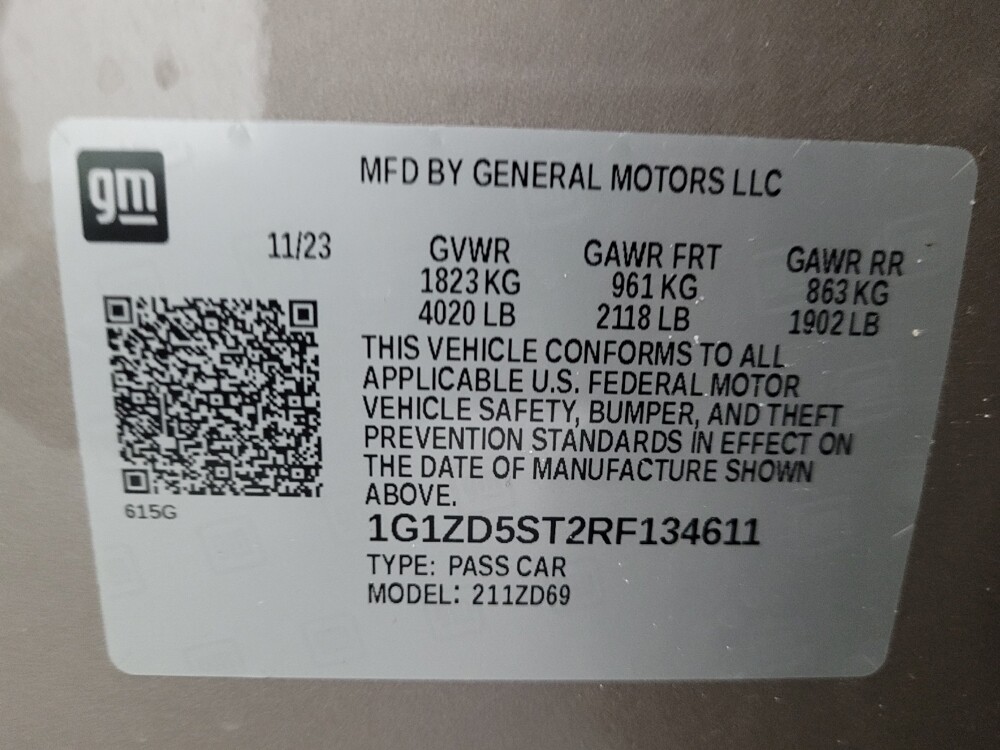 2024 Chevrolet Malibu in Fayetteville, NC 28304 - 18131022 33