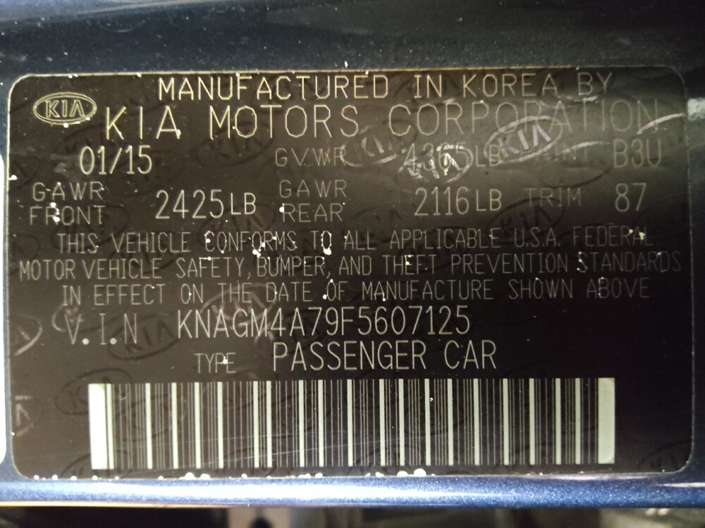 2015 Kia Optima in Pensacola, FL 32505 - 18131023 33