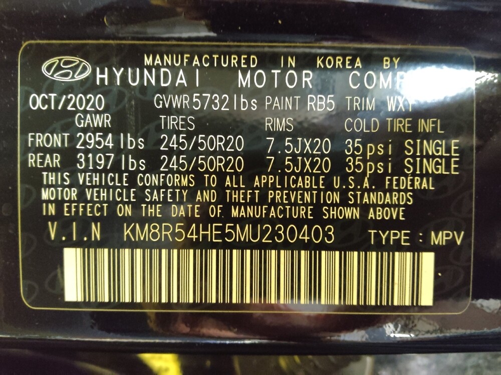 2021 Hyundai Palisade in Pensacola, FL 32505 - 18131039 33