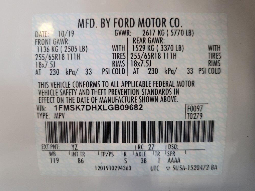 2020 Ford Explorer in Savannah, GA 31419 - 18131042 33