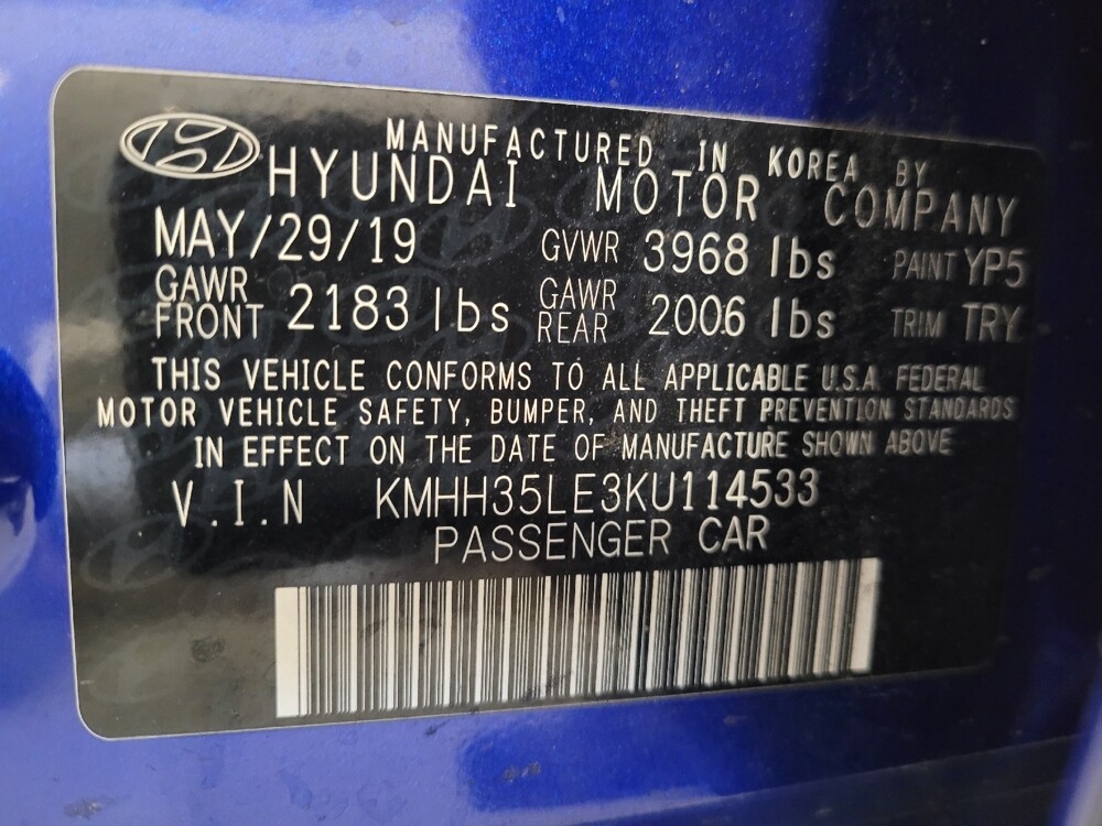 2019 Hyundai Elantra in Jacksonville, FL 32210 - 18131071 33