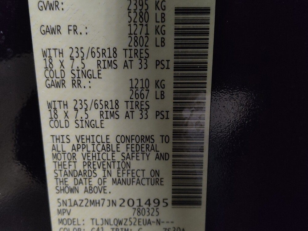 2018 Nissan Murano in Savannah, GA 31419 - 18131074 33