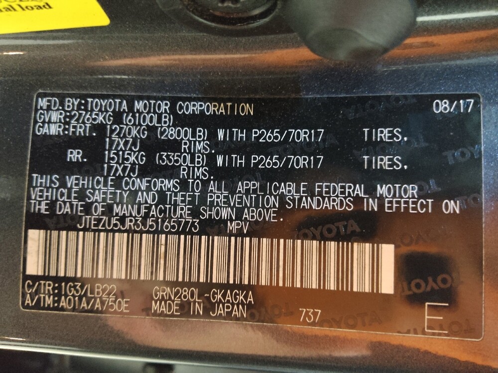 2018 Toyota 4Runner in Conway, SC 29526 - 18131090 33