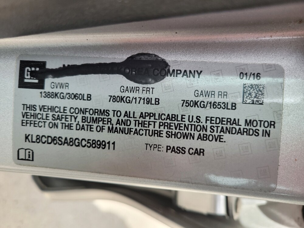 2016 Chevrolet Spark in Greensboro, NC 27407 - 18131110 33