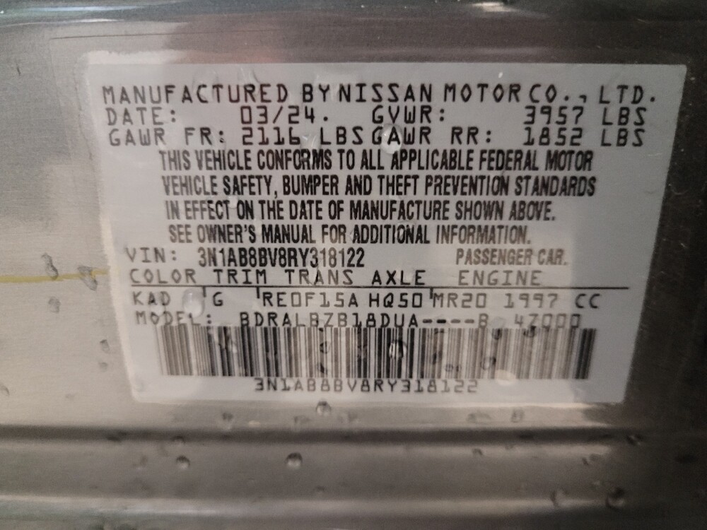 2024 Nissan Sentra in Gastonia, NC 28056 - 18131134 33