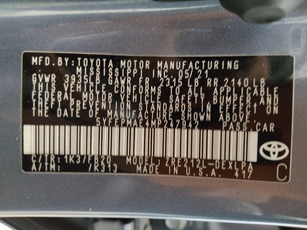 2021 Toyota Corolla in Lakewood, CO 80215 - 18131144 33