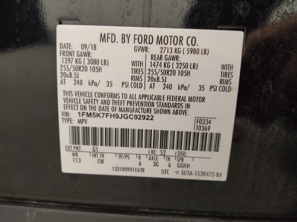 2018 Ford Explorer in Albuquerque, NM 87123 - 18131145 33