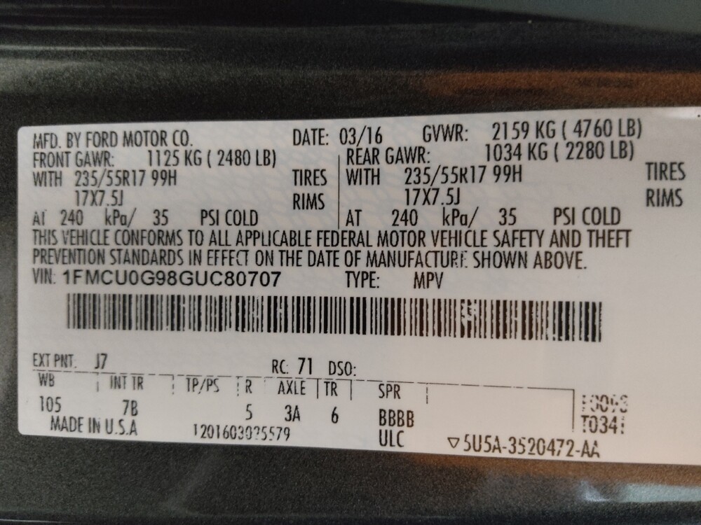 2016 Ford Escape in Albuquerque, NM 87123 - 18131149 33