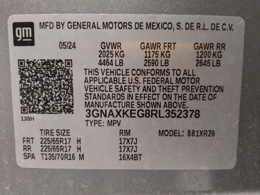 2024 Chevrolet Equinox in Albuquerque, NM 87123 - 18131155 33