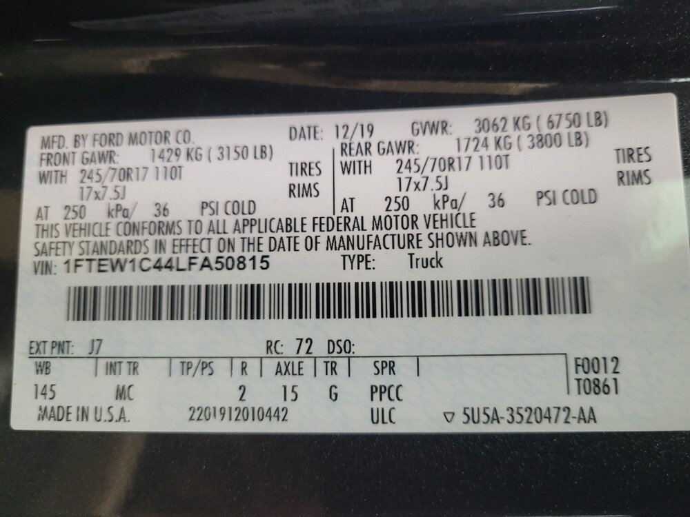 2020 Ford F150 in Antioch, TN 37013 - 18131166 33