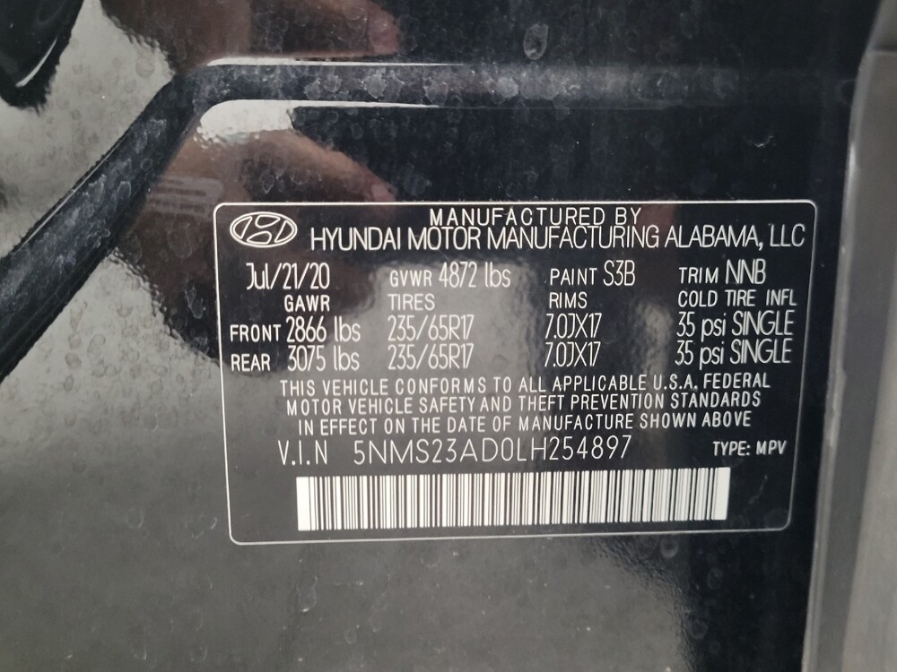 2020 Hyundai Santa Fe in Madison, TN 37115 - 18131173 33