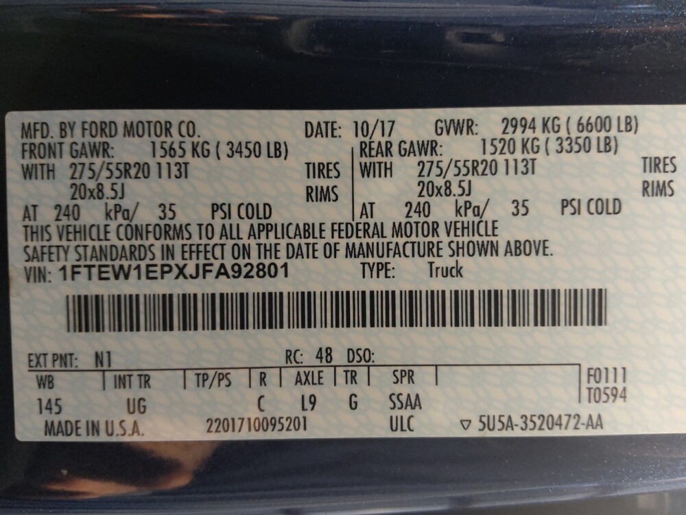 2018 Ford F150 in Temple, TX 76502 - 18131186 33