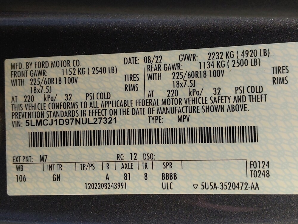 2022 Lincoln Corsair in Houston, TX 77060 - 18131190 33