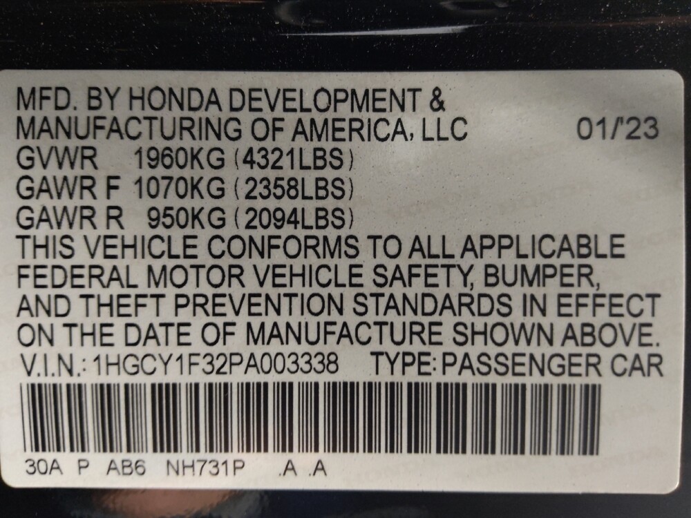 2023 Honda Accord in Houston, TX 77074 - 18131194 33