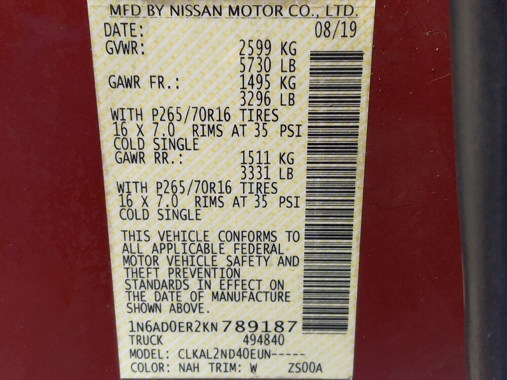 2019 Nissan Frontier in Round Rock, TX 78664 - 18131204 33