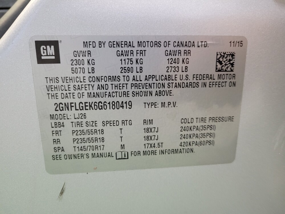 2016 Chevrolet Equinox in Miamisburg, OH 45342 - 18131217 33