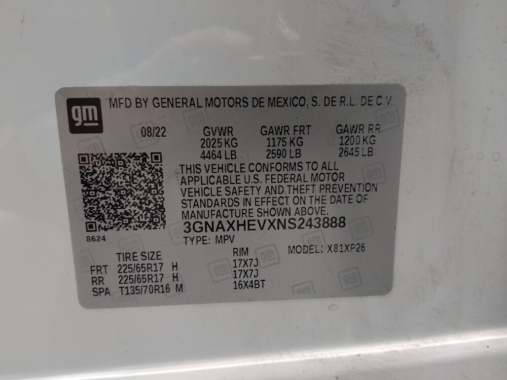 2022 Chevrolet Equinox in Columbus, OH 43231 - 18131228 33