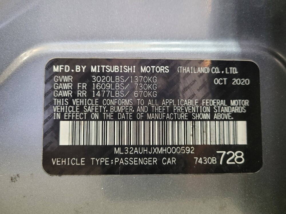 2021 Mitsubishi Mirage in Miamisburg, OH 45342 - 18131249 33