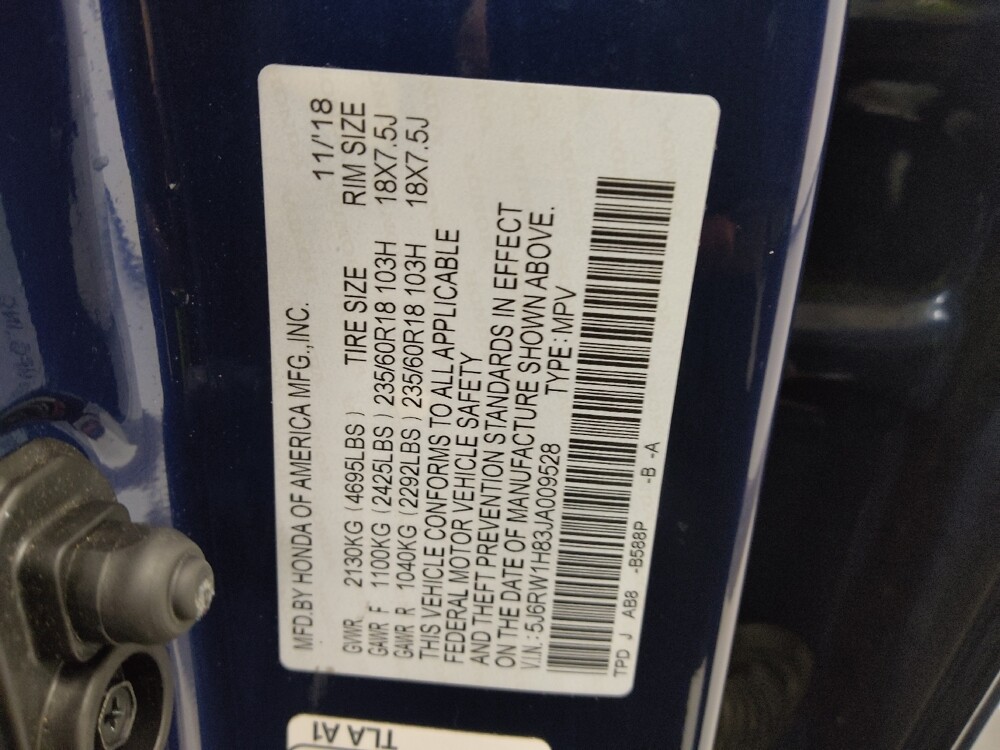 2018 Honda CR-V in St. Louis, MO 63136 - 18131256 33